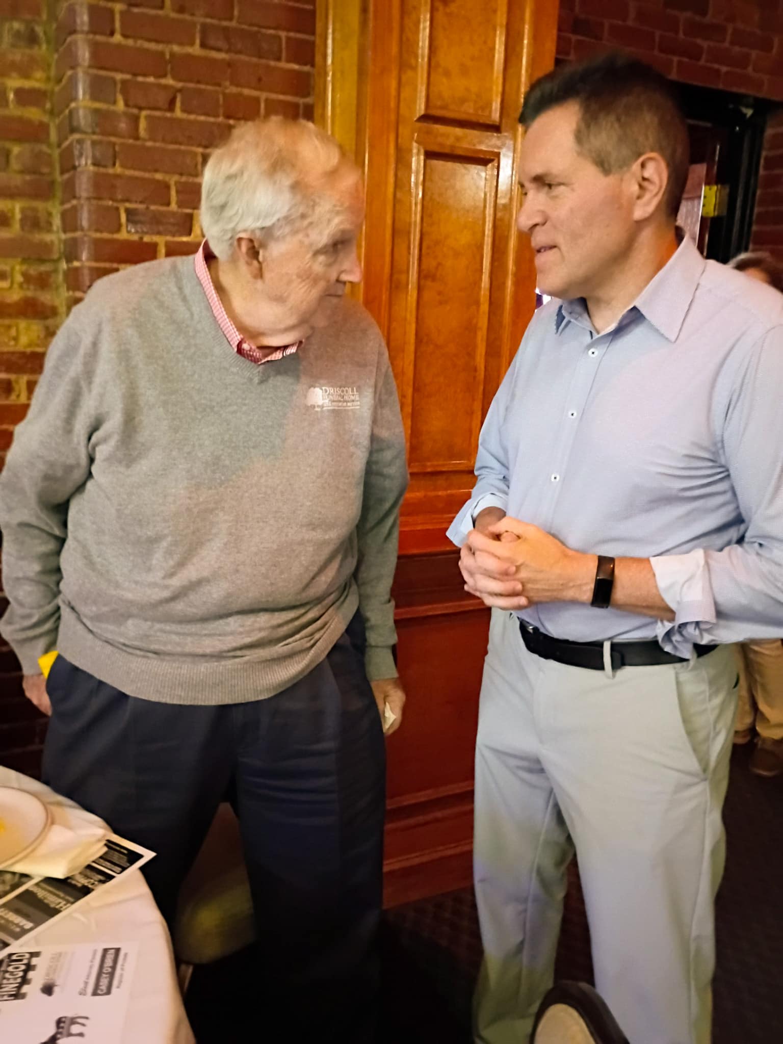 Mr. Driscoll & Barry Finegold Kathy Rurak, Former First Lady of Haverhill