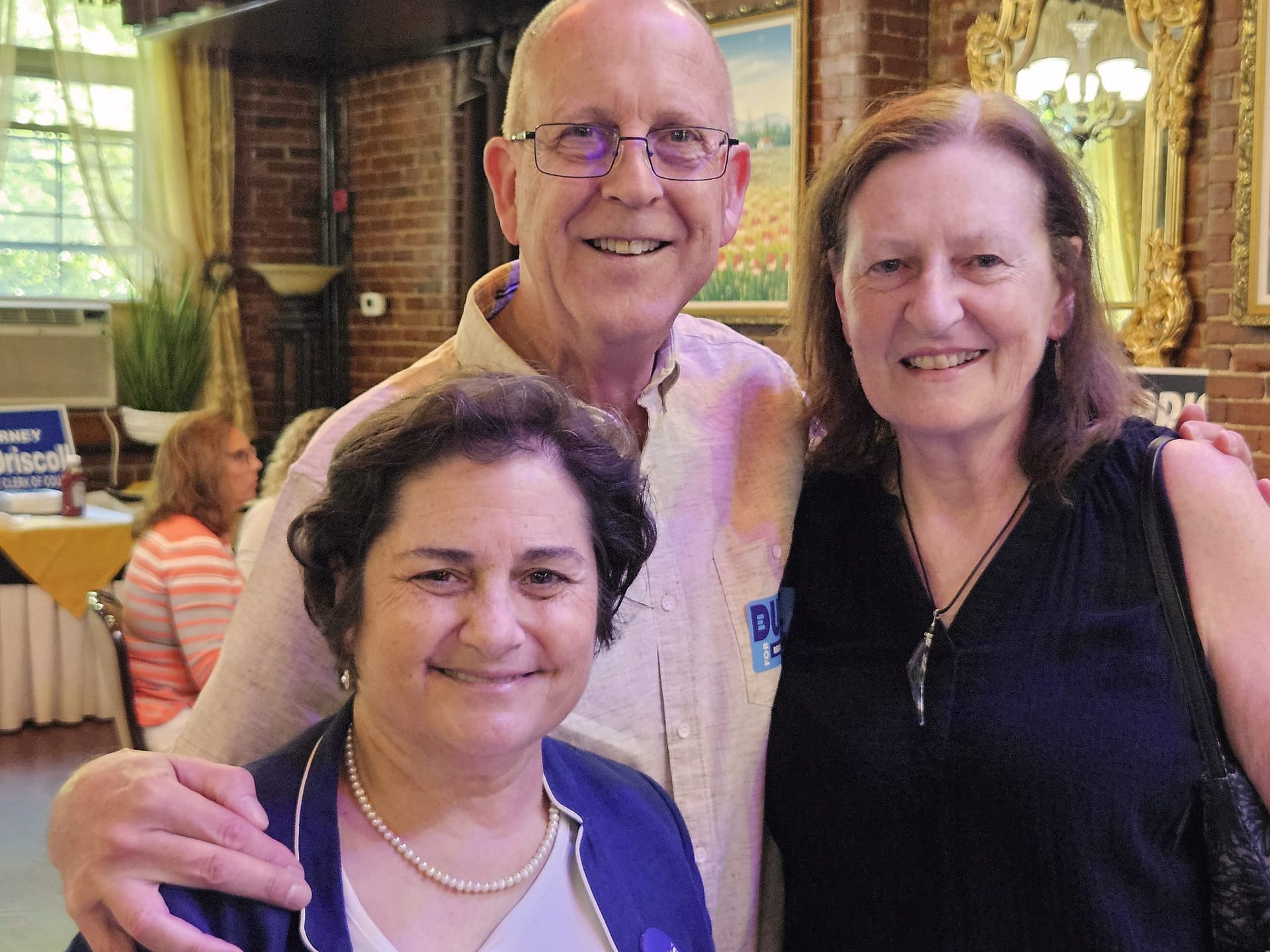 Eileen Duff, Tom Sullivan, & Denise Johnson Eileen Duff, Tom Sullivan, & Denise Johnson